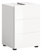 Waschbeckenunterschrank >Vira< in Weiß...