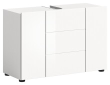 Waschbeckenunterschrank >Vira< in Weiß...