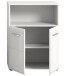 Hochschrank >Ice< in Weiß Hochglanz - 60x80x30cm (BxHxT)