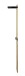 Wandgarderobe >54337< in eiche, schwarz, Massivholz, Metall - 35x175x25 (BxHxT)