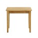 Beistelltisch >54352< in eiche, Massivholz - 56x52x30cm (BxHxT)
