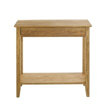 Konsole >54354< in eiche, Massivholz - 75x75x35cm (BxHxT)