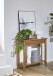 Konsole >54354< in eiche, Massivholz - 75x75x35cm (BxHxT)