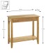 Konsole >54354< in eiche, Massivholz - 75x75x35cm (BxHxT)