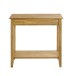 Konsole >54354< in eiche, Massivholz - 75x75x35cm (BxHxT)
