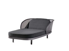 Daybed >Samoa< in grau, Olefin,Polypropylen -...