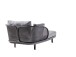 Daybed >Samoa< in hellgrau, Olefin,Polypropylen - 210x71x117cm (BxHxT)