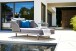 Daybed >Samoa< in hellgrau, Olefin,Polypropylen - 210x71x117cm (BxHxT)