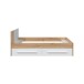 Jugendzimmer-Set >NOA< in Nodi-Eiche/Artik-Weiß - 196x77x92 (BxHxT)