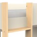 Etagenbett >CAMILLIA< (2-teilig) in Grau - 203,7x183x104,1cm (BxHxT)