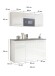 Singleküche >Jazz< in Schwarz matt - 160x212x60 (BxHxT)