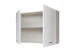 Hängeschrank >Wow< in Weiß matt - 100x72x31 (BxHxT)