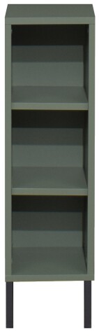 Unterstellregal >Ole< in pine green matt  - 25x89x25cm (BxHxT)
