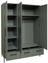 Babyzimmer-Komplettset >Ole< (4-teilig) in pine green matt