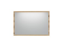 Garderobenspiegel >CORTE< in Coast Evoke Eiche Dekor - 100x64x2cm (BxHxT)