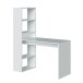 Jugendzimmer-Set >ELLIOT< in Artik-Weiß/Velho-Weiß - 199x65x96 (BxHxT)