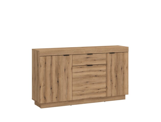 Kommode >DELAMAR< in Coast Evoke Eiche Dekor - 146x85,8x39,6 (BxHxT)