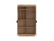 Stauraumvitrine >DELAMAR< in Coast Evoke Eiche Dekor - 80,4x140,2x39,6 (BxHxT)