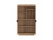 Stauraumvitrine >DELAMAR< in Coast Evoke Eiche Dekor - 80,4x140,2x39,6 (BxHxT)