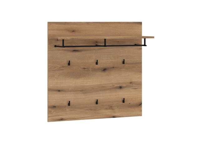 Garderobenpaneel >DELAMAR< in Coast Evoke Eiche Dekor - 88,2x86,5x28 (BxHxT)