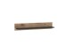 Wandboard >GRANO< in Viking Eiche Dekor/Kosmos Grau - 117,6x19,6x21,9 (BxHxT)