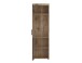 Glasvitrine >GRANO< in Viking Eiche Dekor - 58x195x37,4 (BxHxT)