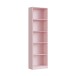 Jugendzimmer-Set >NUBE< in Alpen-Weiß / Grau / Rosa - 199x65x96 (BxHxT)