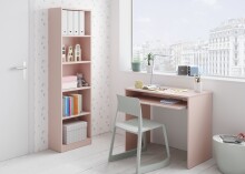 Jugendzimmer-Set >i-JOY< in Rosa - 52x180x25 (BxHxT)