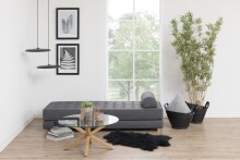 Glastisch >Heaven< in Klar, Glas - 40x82cm (HxD)