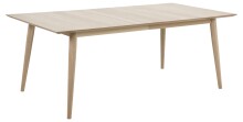 Esstisch >Century< in Eiche weiss pigmentiert, MDF...