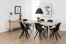 Esstisch >Century< in Eiche weiss pigmentiert, MDF...
