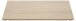 Ansteckplatte >Century< (2er-Set) in Eich weiss pigmentiert - 50x2,5x100 (BxHxT)
