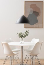 4-Fußstuhl >Eris< (4er-Set) in weiss, Chrom - 48,5x85,5x54 (BxHxT)