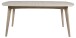 Kulissen-Esstisch >Marte< in Eiche weiss pigmentiert, MDF - 180x76x102cm (BxHxT)