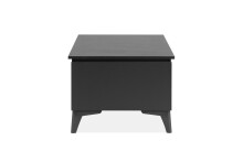 Wohnzimmer-Set >Bertrix< in Schiefer dunkel / anthrazit - 177x51,5x40cm (BxHxT)