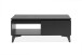 Wohnzimmer-Set >Bertrix< in Schiefer dunkel / anthrazit - 177x51,5x40cm (BxHxT)