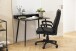 Schreibtischstuhl >Brad< in Grau, Polyester - 67x115x69,5cm (BxHxT)
