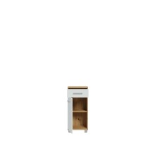 Badezimmer-Set >Veris< (5-teilig) in Artisan Eiche Dekor / secret grey
