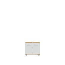 Badezimmer-Set >Veris< (4-teilig) in Artisan Eiche Dekor / secret grey