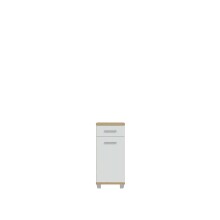 Badezimmer-Set >Veris< (4-teilig) in Artisan Eiche Dekor / secret grey