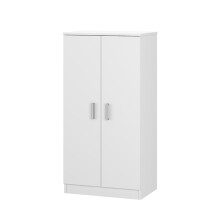 Schuhschrank >Shoe Cabinets< in Weiß - 55x108x36 (BxHxT)