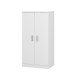 Schuhschrank >Shoe Cabinets< in Weiß - 55x108x36 (BxHxT)