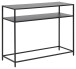 Konsolentisch >Newcastle< in schwarz, Stahl - 100x79x35cm (BxHxT)