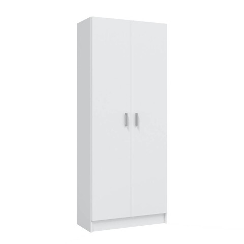 Mehrzweckschrank >Multipurpose< in Weiß - 73x180x37 (BxHxT)