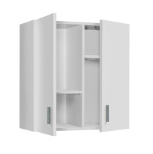 Wandhängeschrank >Multipurpose< in Weiß - 59x60x27 (BxHxT)