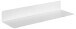 Wandboard >Joliet< in weiss, Stahl - 50x7x15cm (BxHxT)
