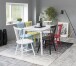 Esszimmerstuhl >Riano< (2er-Set) in weiss, Rubberwood - 50,5x86x49,5cm (BxHxT)