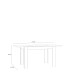 Kulissentisch >KILLARNEY< (ausziehbar bis 175cm) in Mauvelle Eiche - 120(175)x78,2x85,2cm (BxHxT)