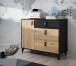 Kommode >LYA< in Mauvella Eiche  / Cabezone Eiche - 108,1x85,5x41,5cm (BxHxT)