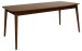 Kulissen-Esstisch >Montreux< in Walnuss, MDF, Rubberwood - 180x75x90cm (BxHxT)